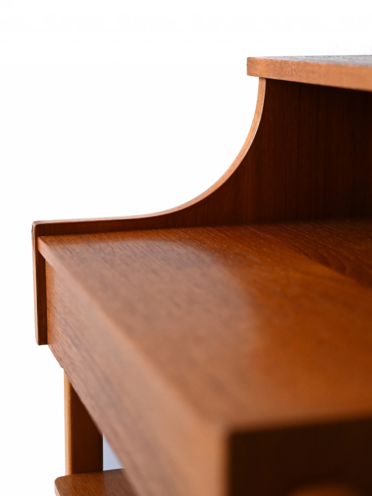 Teak bedside table by Carlström & Co Möbelfabrik, 1960s 9