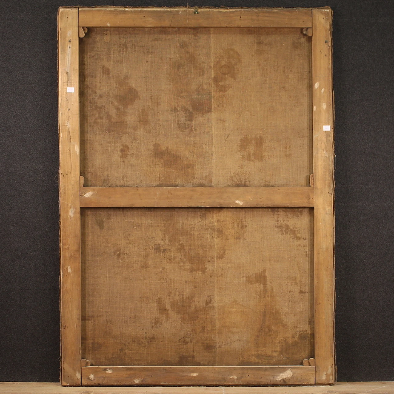 Madonna and founders of the Order of Servants of Mary, oil painting on canvas, mid-18th century 5