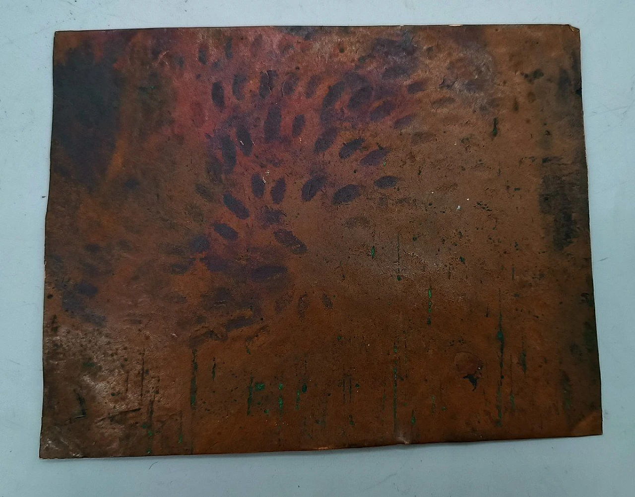 Annunciazione, dipinto a olio su rame, prima metà del '700 11