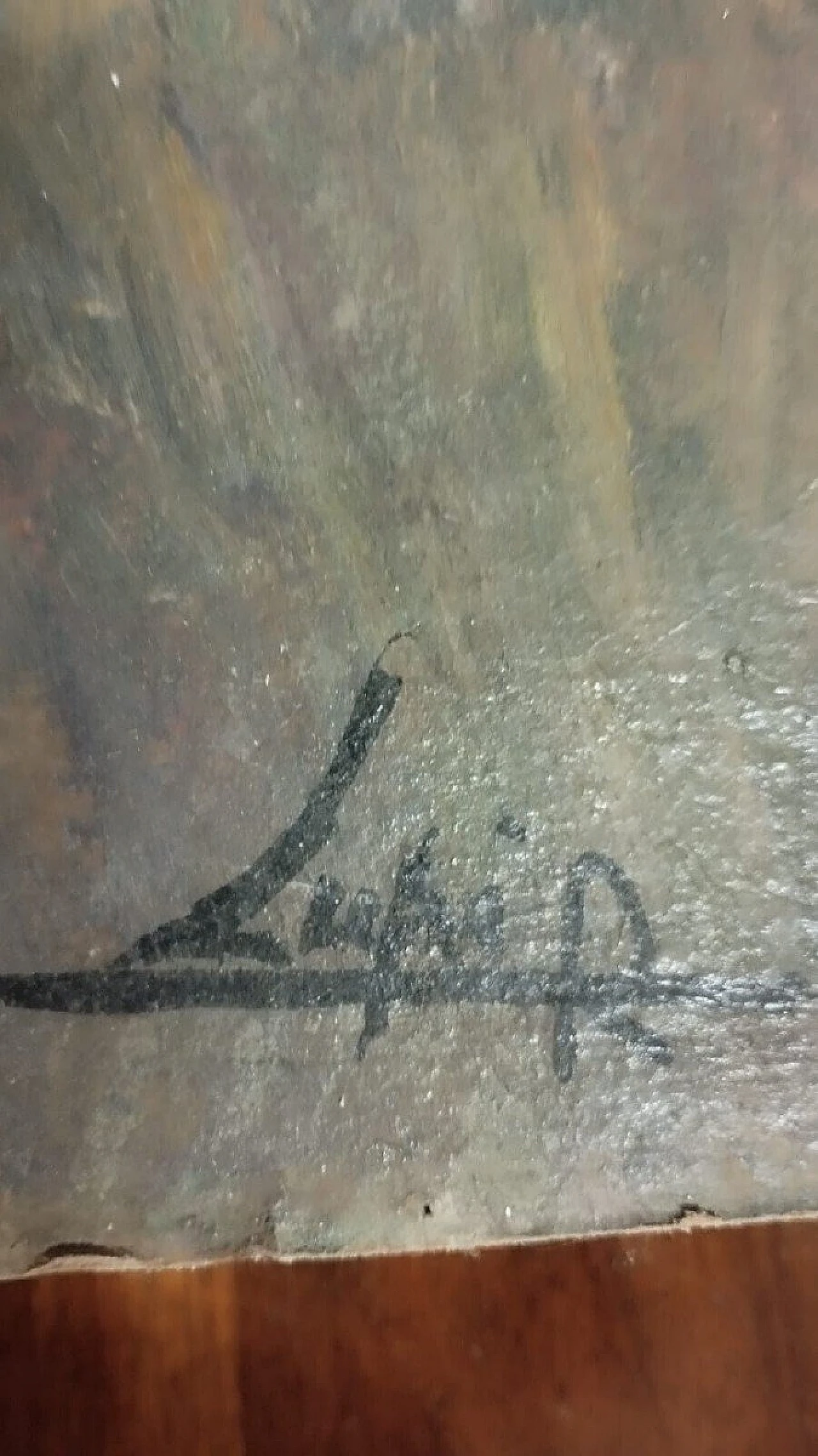 R. Lupi, boy portrait, oil painting on cardboard, early 20th century 4