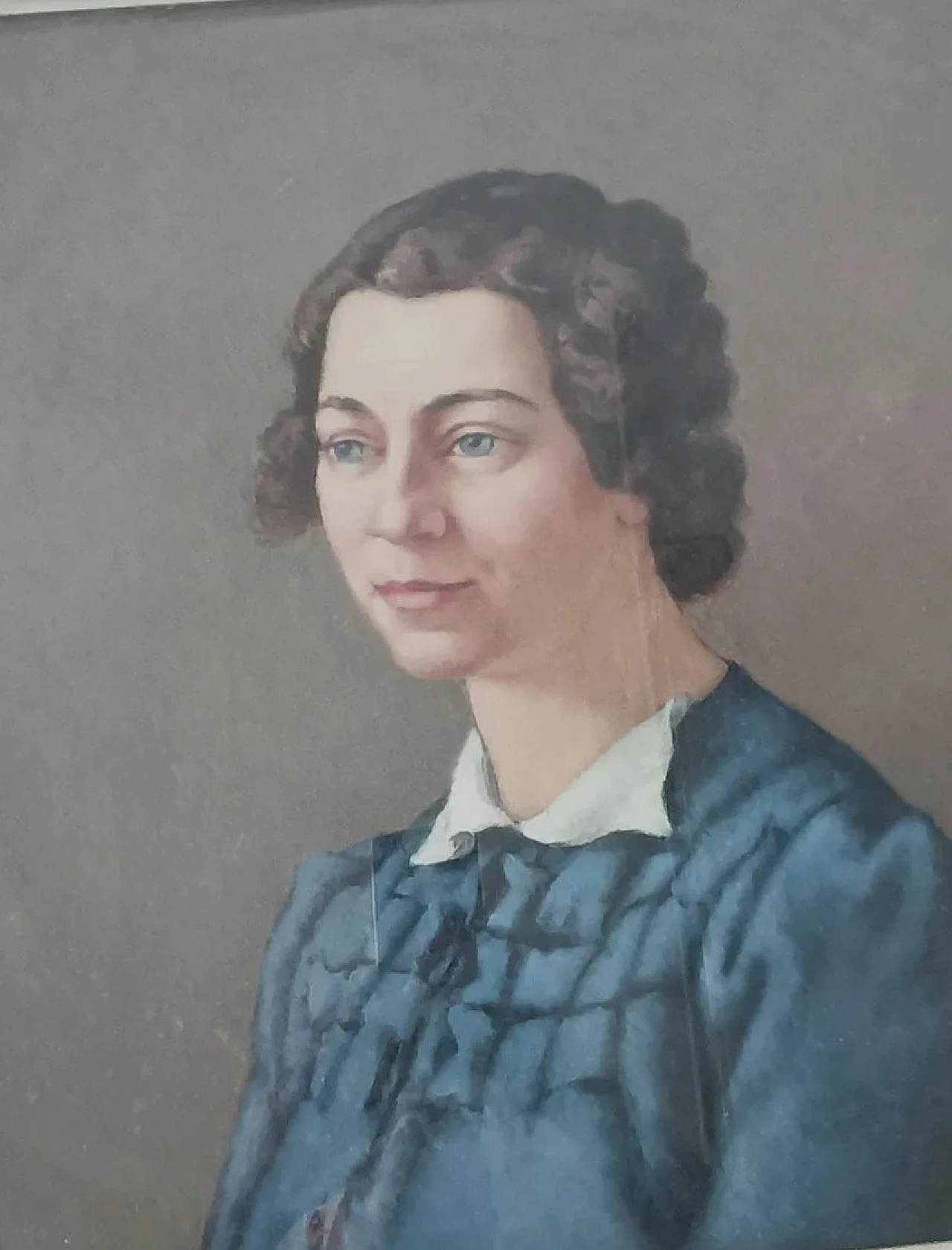 Umberto Benedetti, ritratto femminile, dipinto a olio su tavola, 1937 5