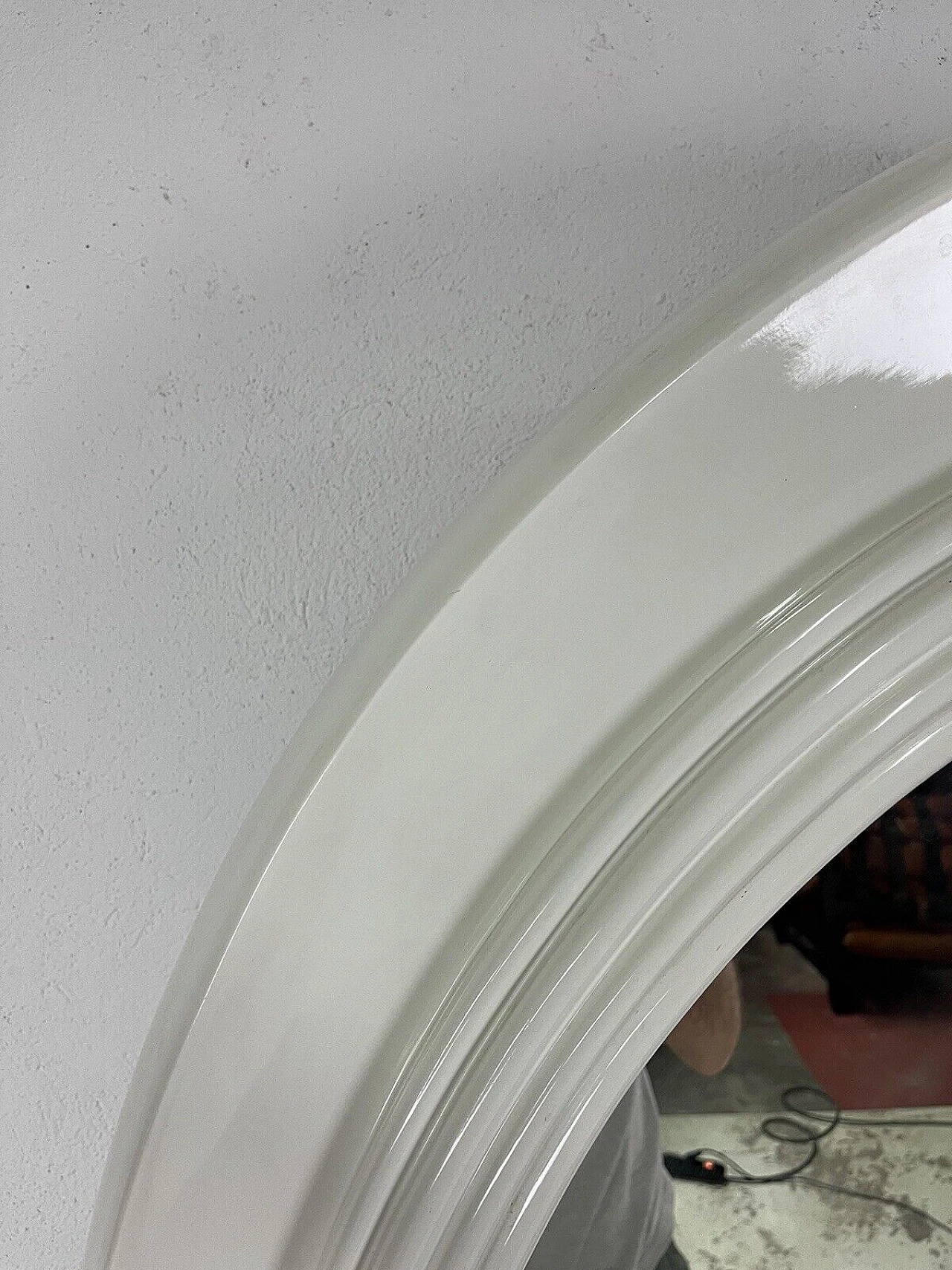 Cassettiera con specchio Space Age retroilluminata di DBM, anni '60 18