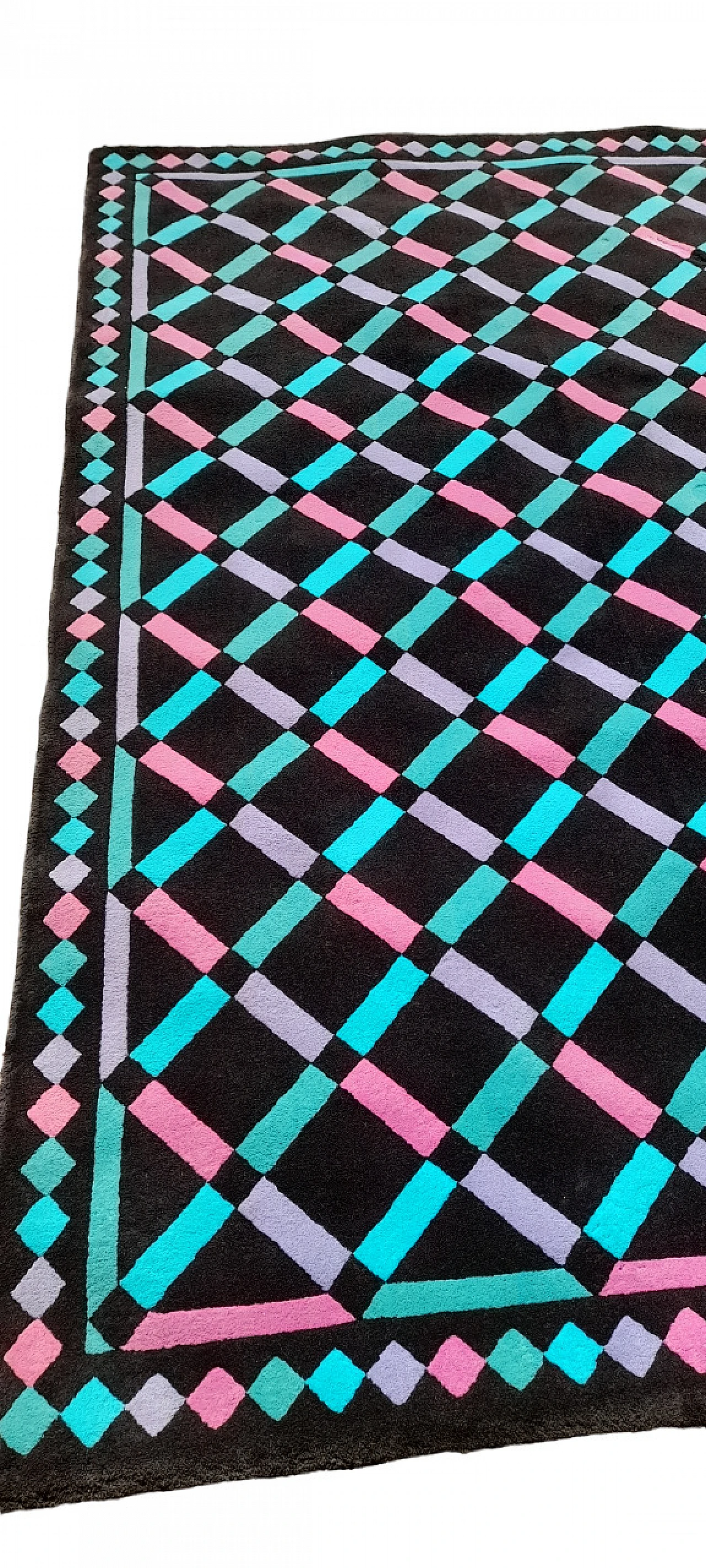 Tappeto Arlequine di Missoni per T&J Vestor, anni '80 9