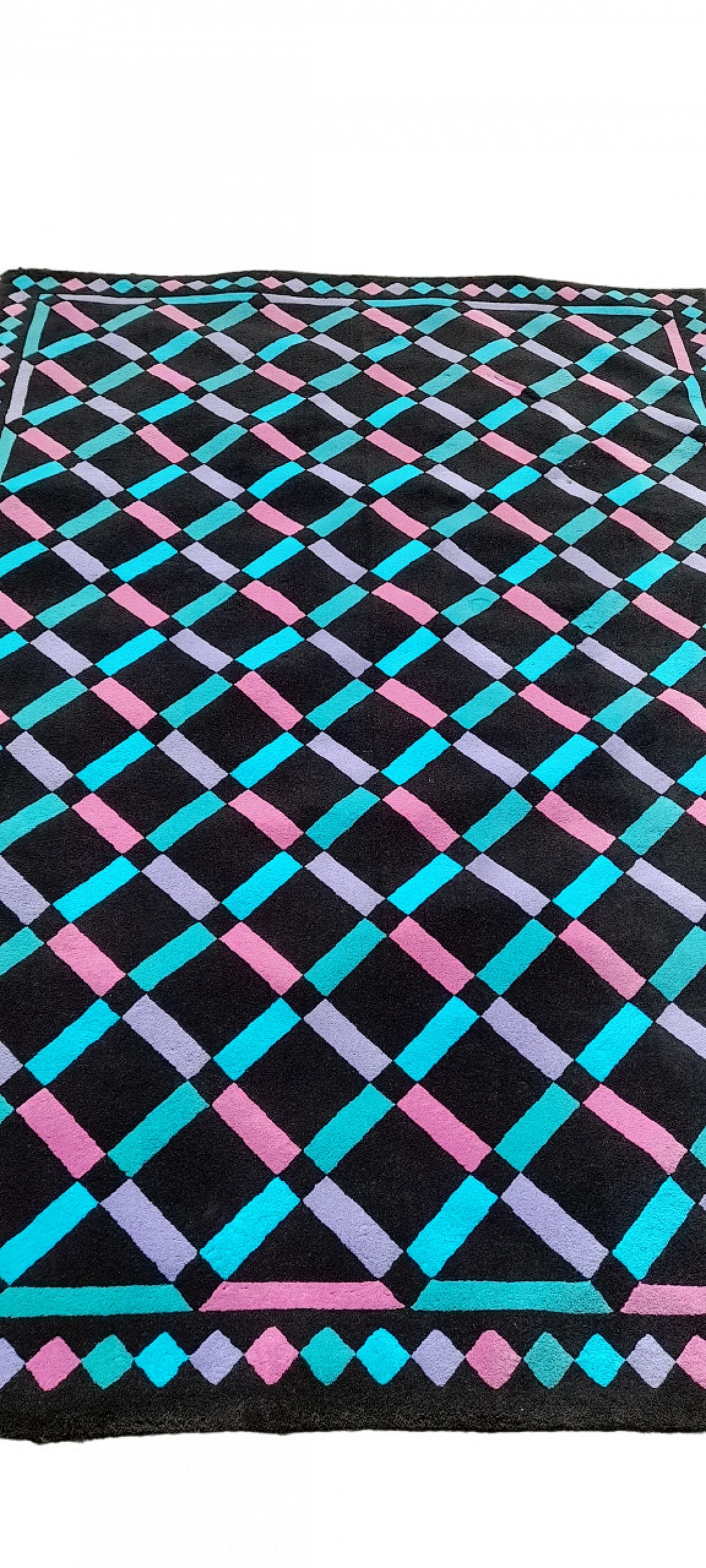 Tappeto Arlequine di Missoni per T&J Vestor, anni '80 10