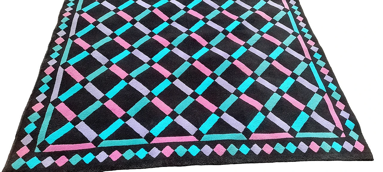 Tappeto Arlequine di Missoni per T&J Vestor, anni '80 11