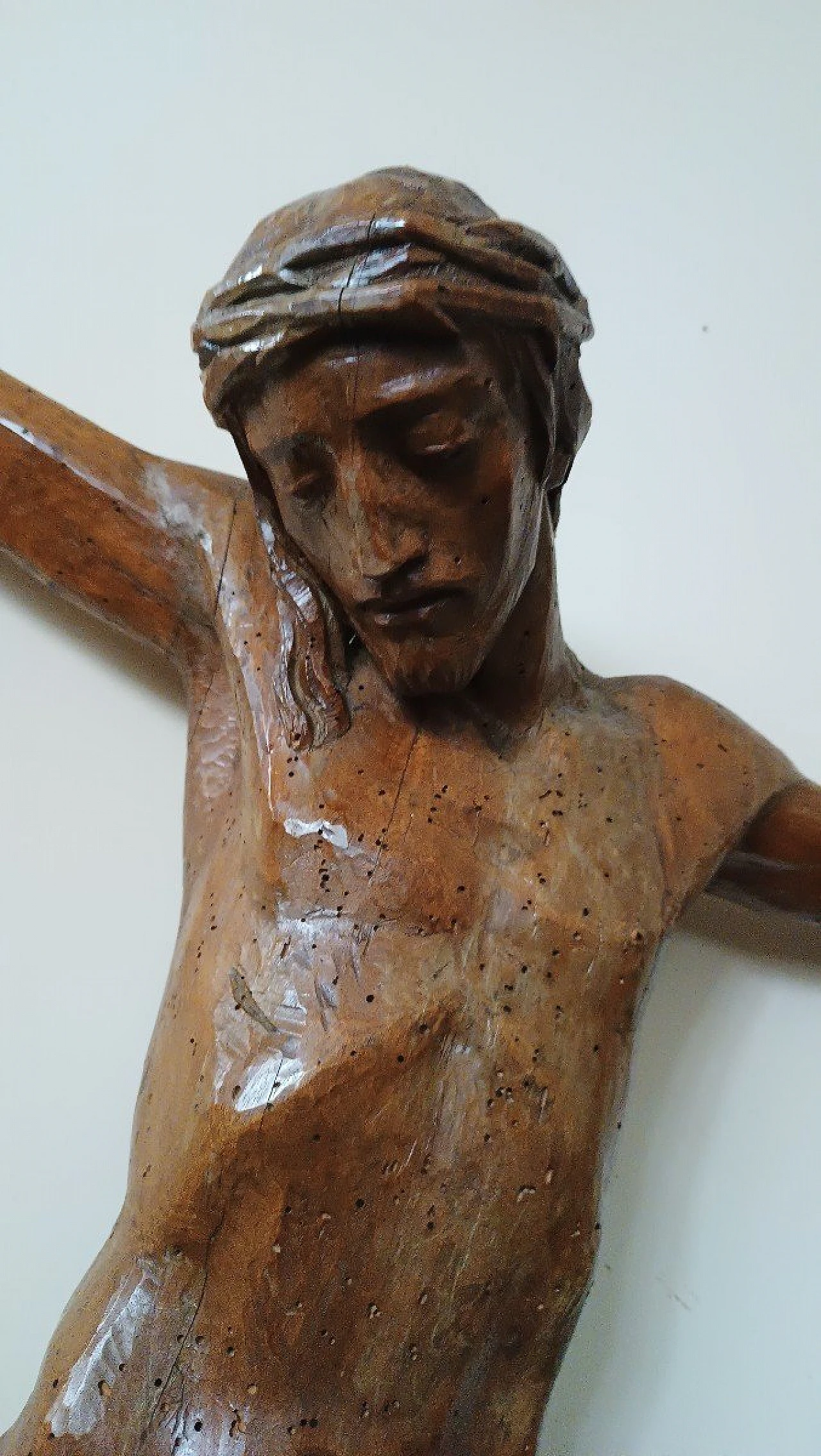 Wooden sculpture of Christ, 19th century 4