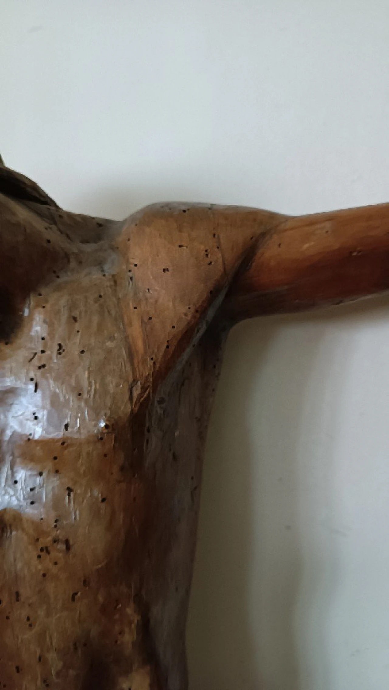 Wooden sculpture of Christ, 19th century 7