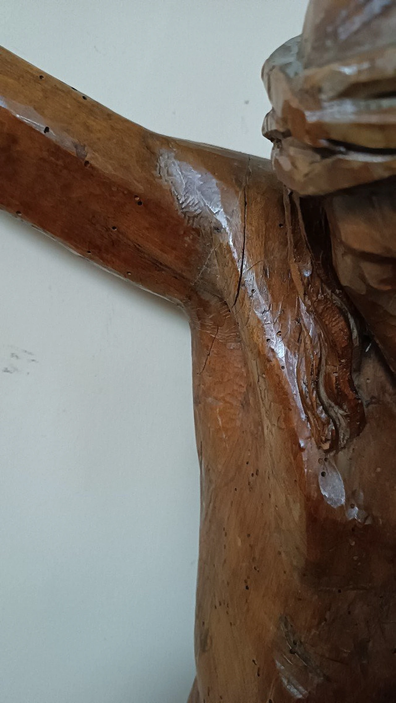 Wooden sculpture of Christ, 19th century 9