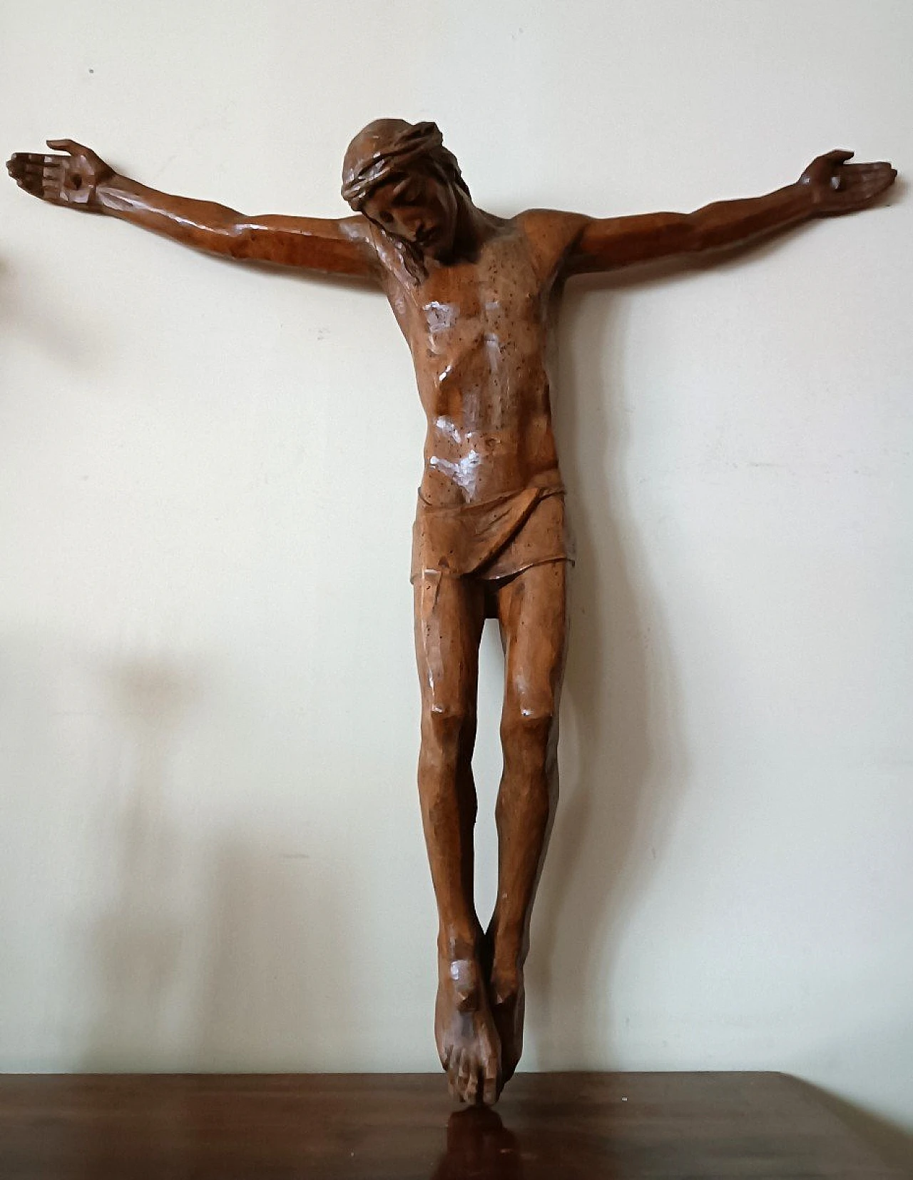 Wooden sculpture of Christ, 19th century 12