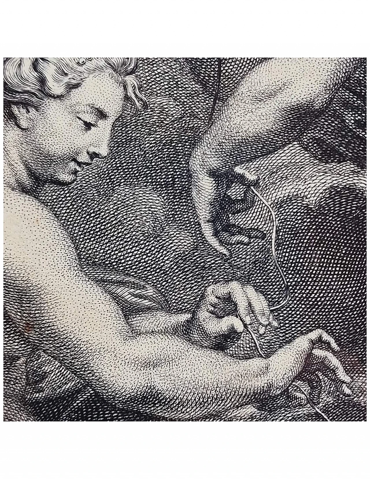 The Fates weave the fate of Marie Antoinette, burin, 18th century 5