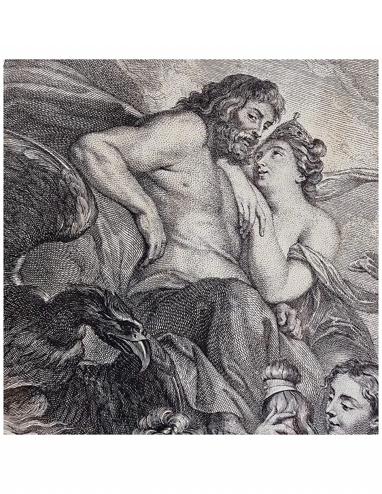 The Fates weave the fate of Marie Antoinette, burin, 18th century 11