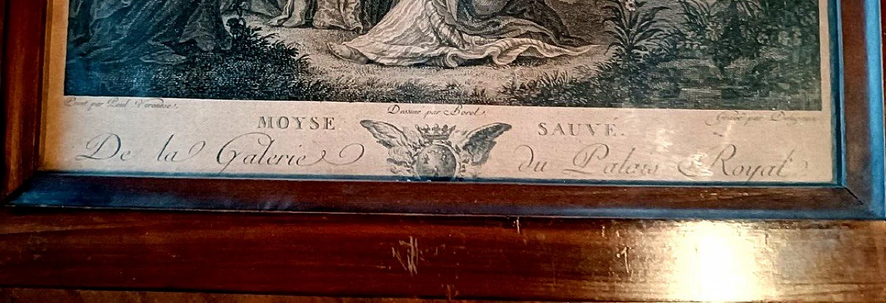 After Paolo Veronese, The Finding of Moses, etching, 19th century 1