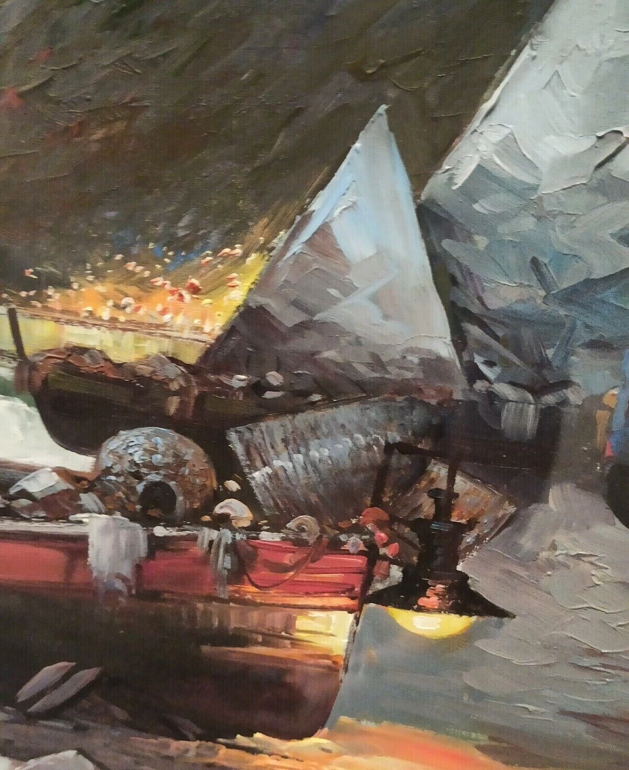 Vittorio Colucci, seascape, oil painting on canvas 9