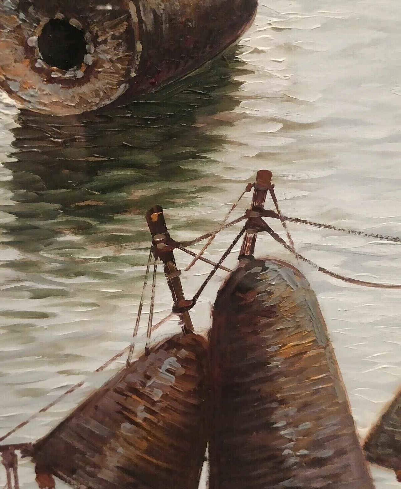 Vittorio Colucci, seascape, oil painting on canvas 10