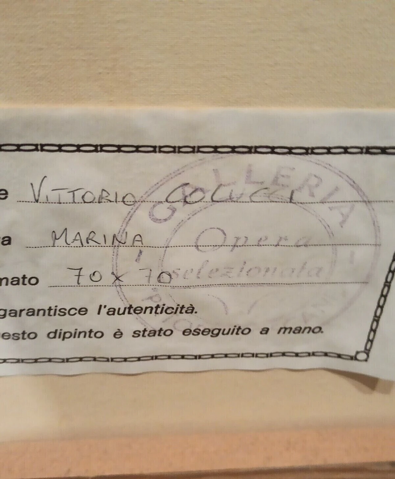 Vittorio Colucci, seascape, oil painting on canvas 11