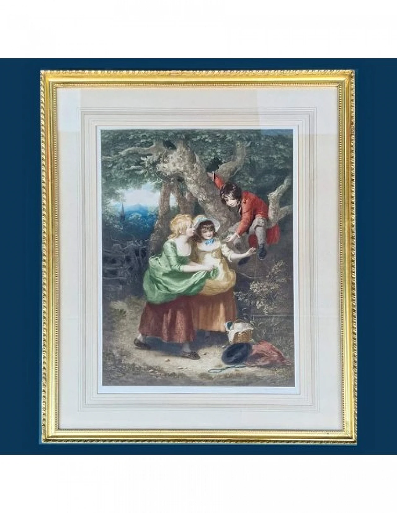 L. Busiere - H. Thomson, Summer, mezzotint engraving, 1936 1