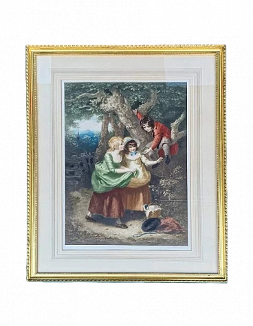 L. Busiere - H. Thomson, Summer, mezzotint engraving, 1936