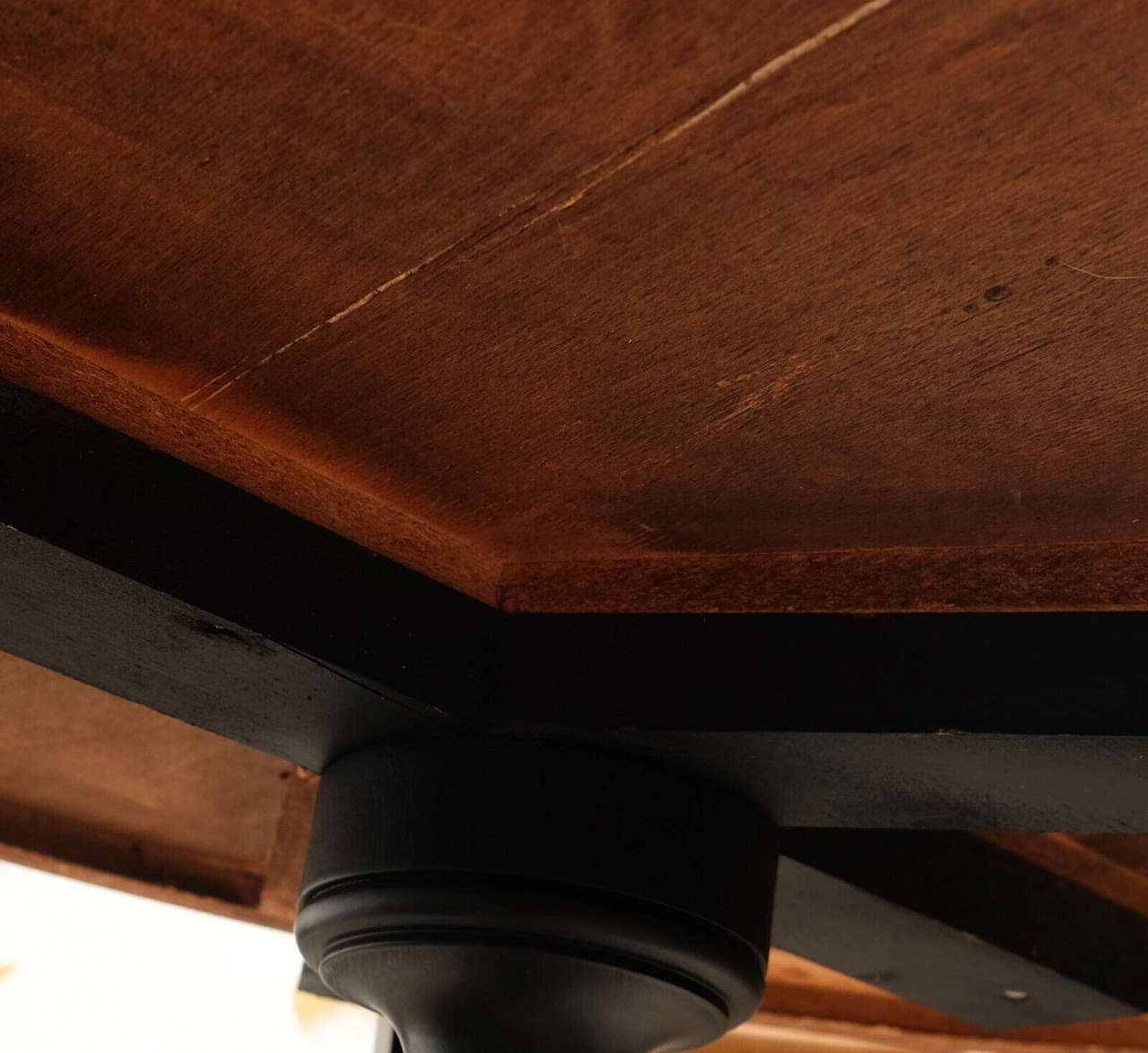 Tavolo ovale in palissandro, anni '60 20