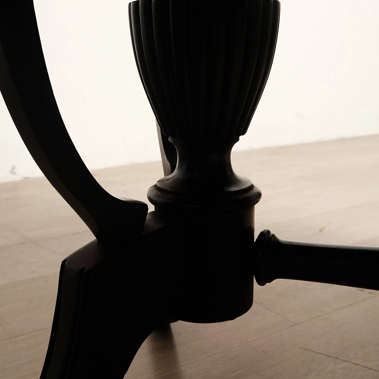 Tavolo ovale in palissandro, anni '60 21