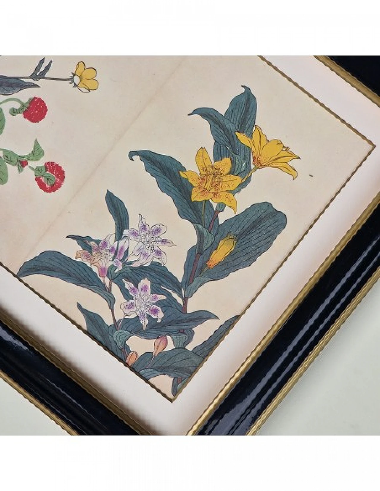 Flowers, Japanese print, 1950s 9