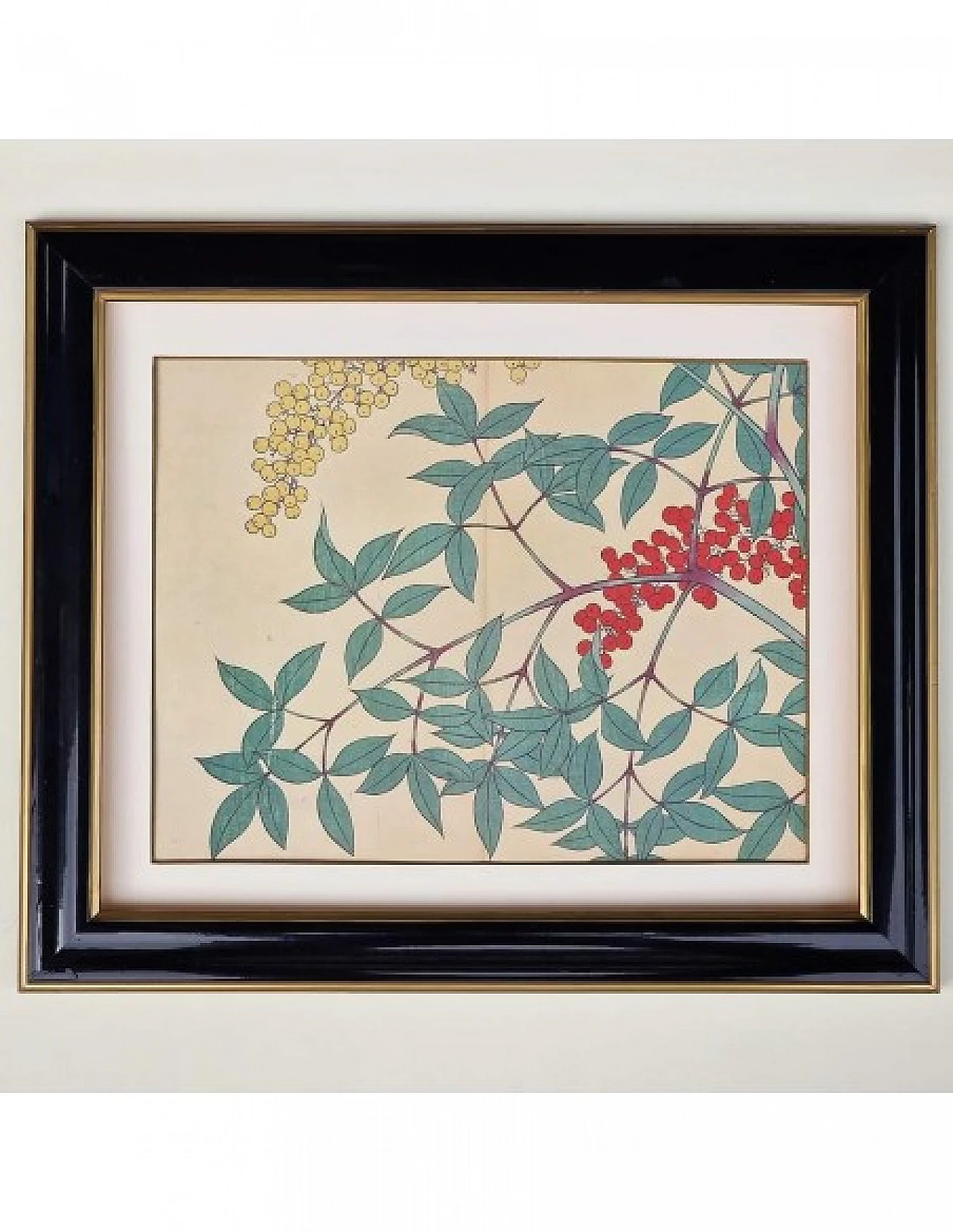 Flowers, Japanese print, 1950s 10