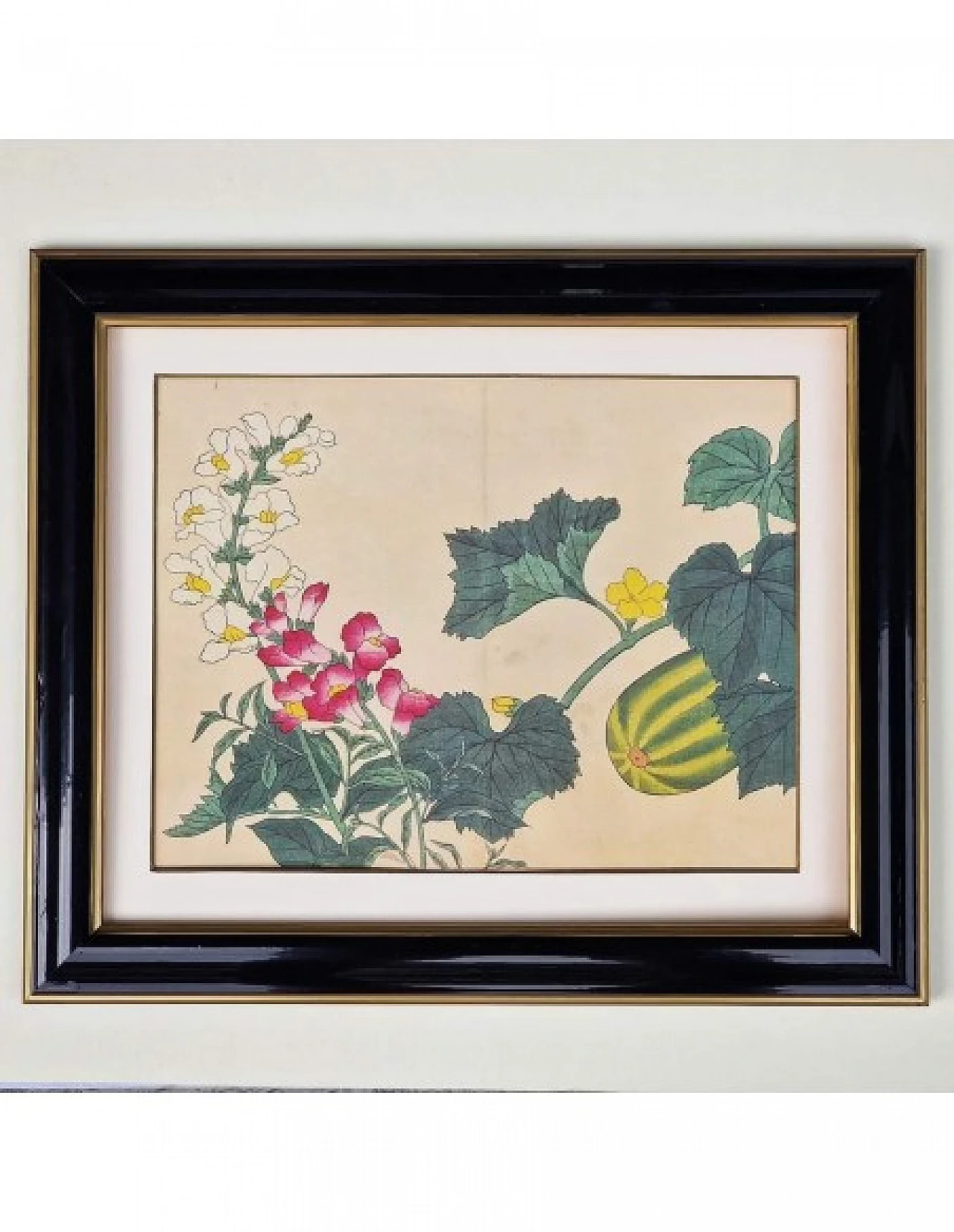 Flowers, Japanese print, 1950s 13