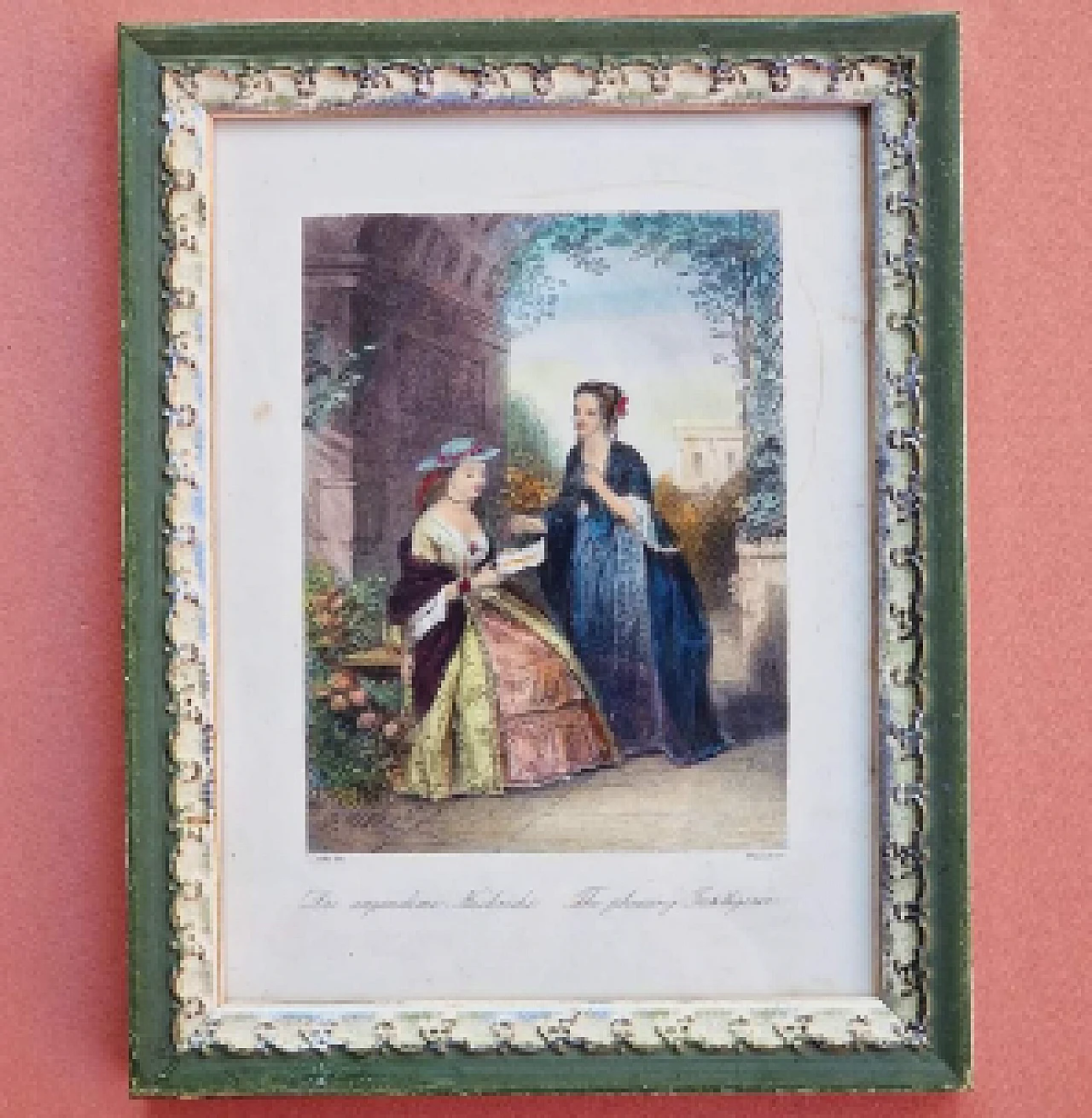 William French, The pleasing intelligence, acquaforte, 1840 3