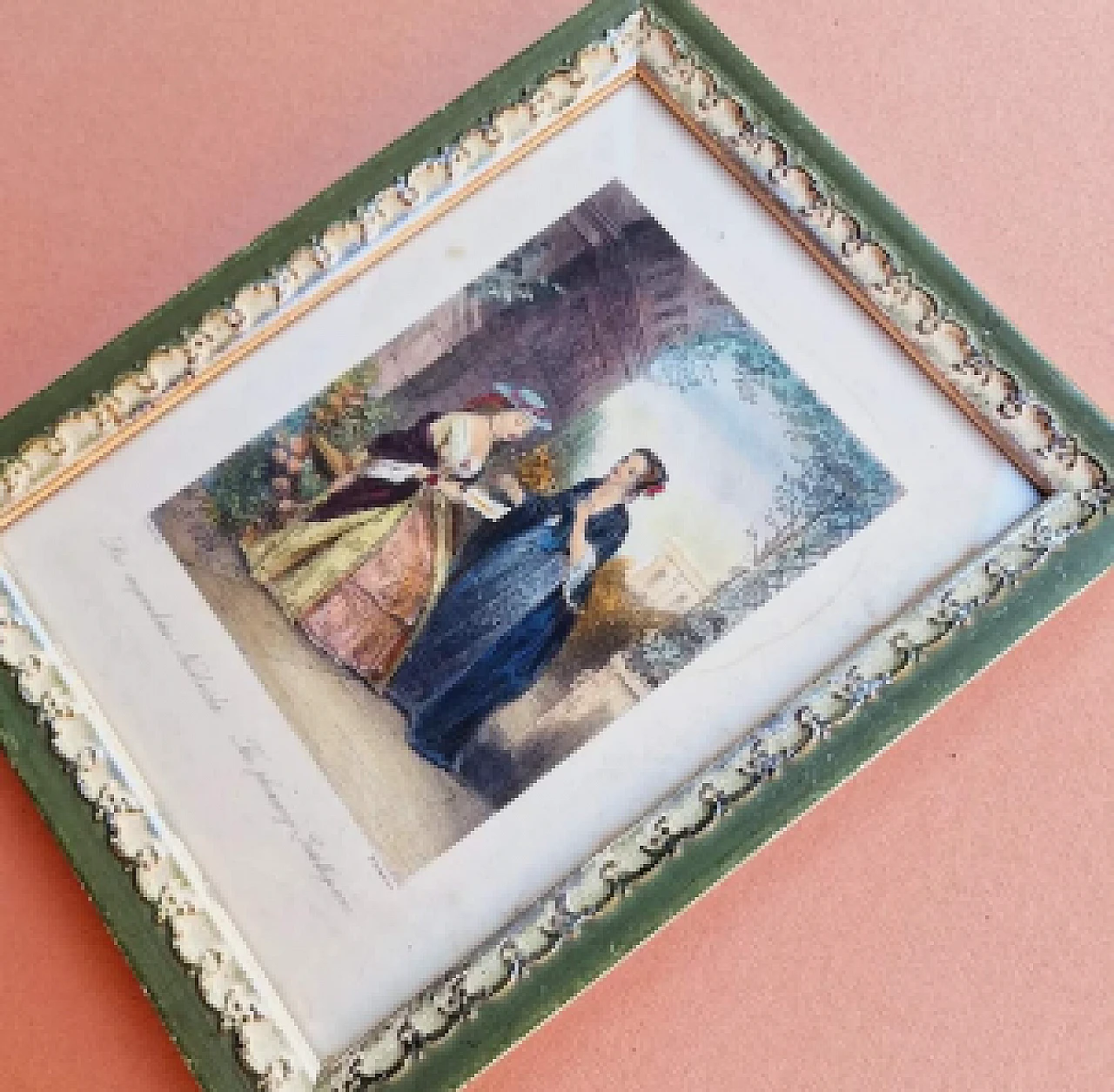 William French, The pleasing intelligence, acquaforte, 1840 4