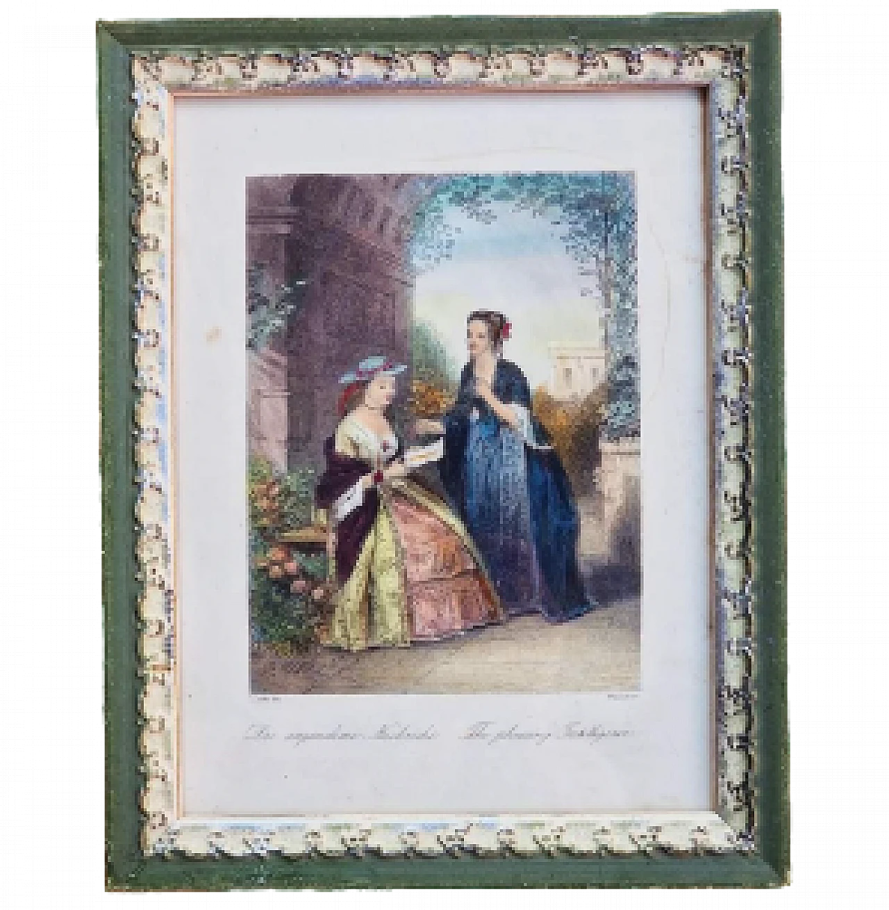 William French, The pleasing intelligence, acquaforte, 1840 9