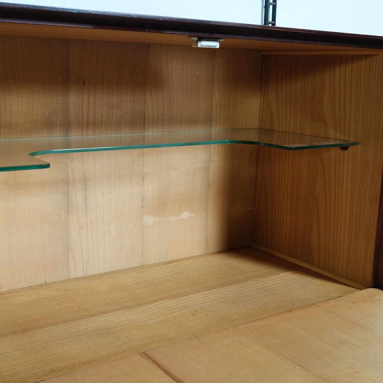 Libreria in palissandro e ferro, anni '60 12