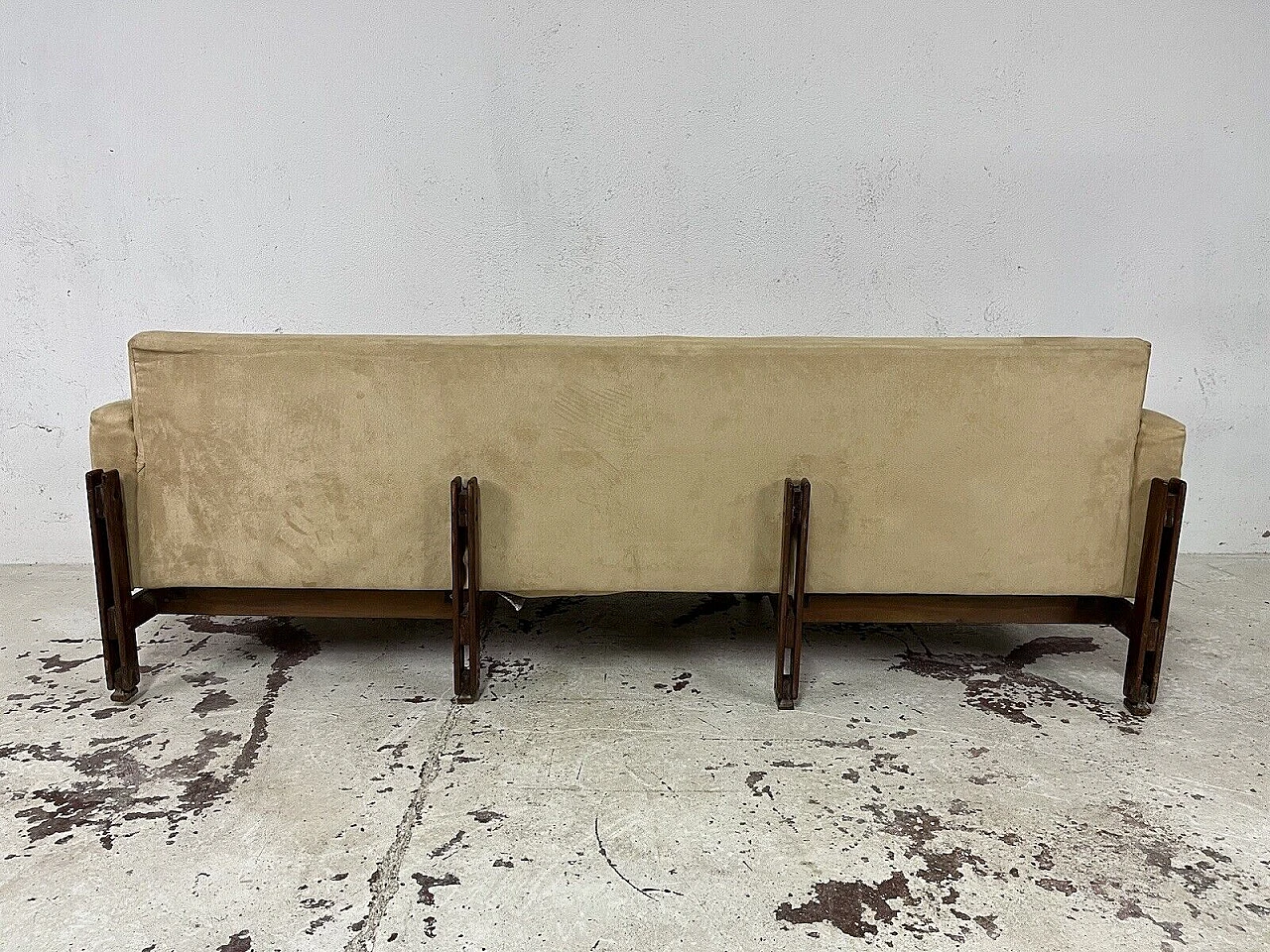 Sofa and pair of armchairs attributed to Parisi for Cassina, 1960s 20