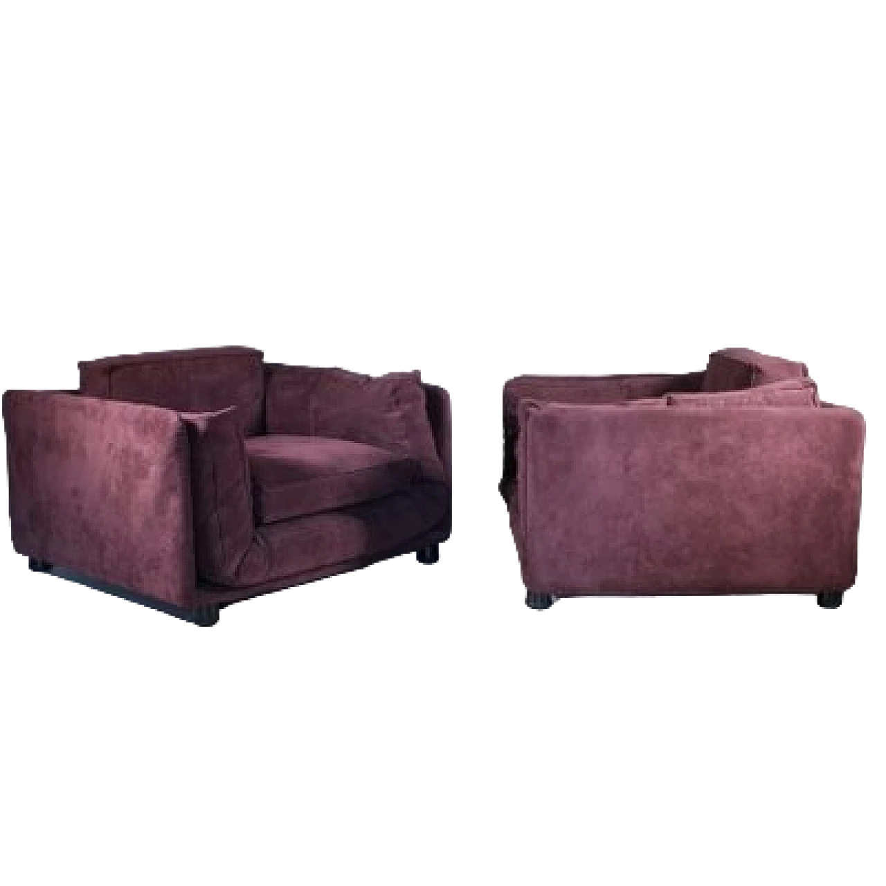 Coppia di poltrone Flap di De Pas Durbino & Lomazzi per Zanotta 19