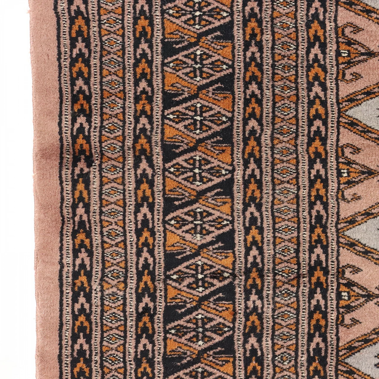 Pakistani Bukhara rug in wool and cotton 5