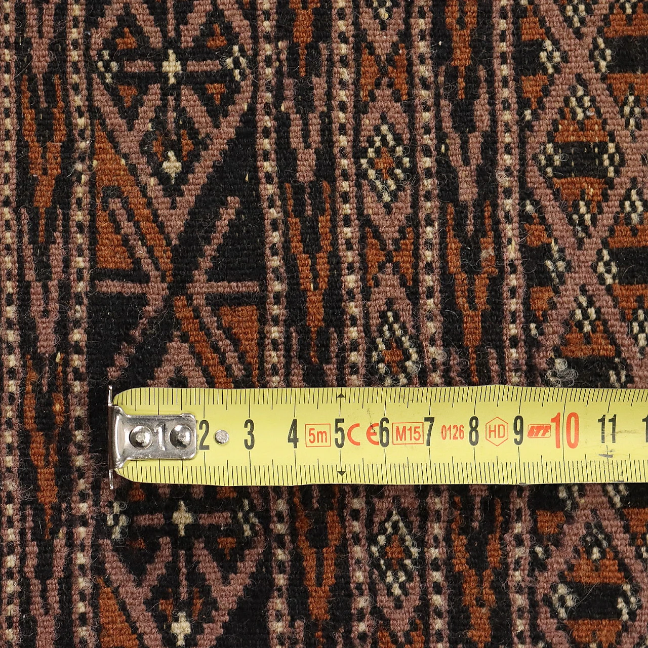 Pakistani Bukhara rug in wool and cotton 10