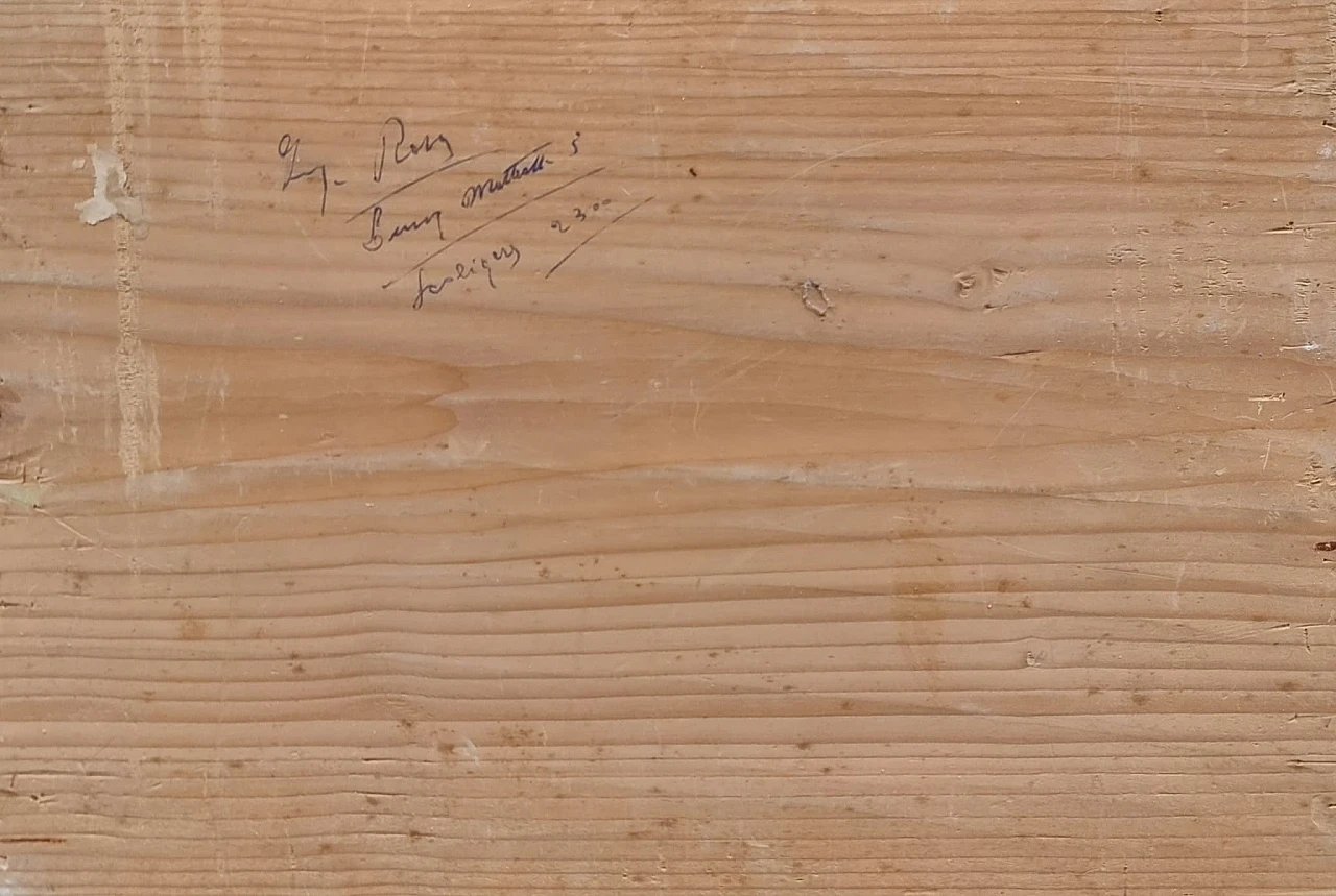 Giuseppe Danieli, Veduta montana, olio su tavola, anni '20 3