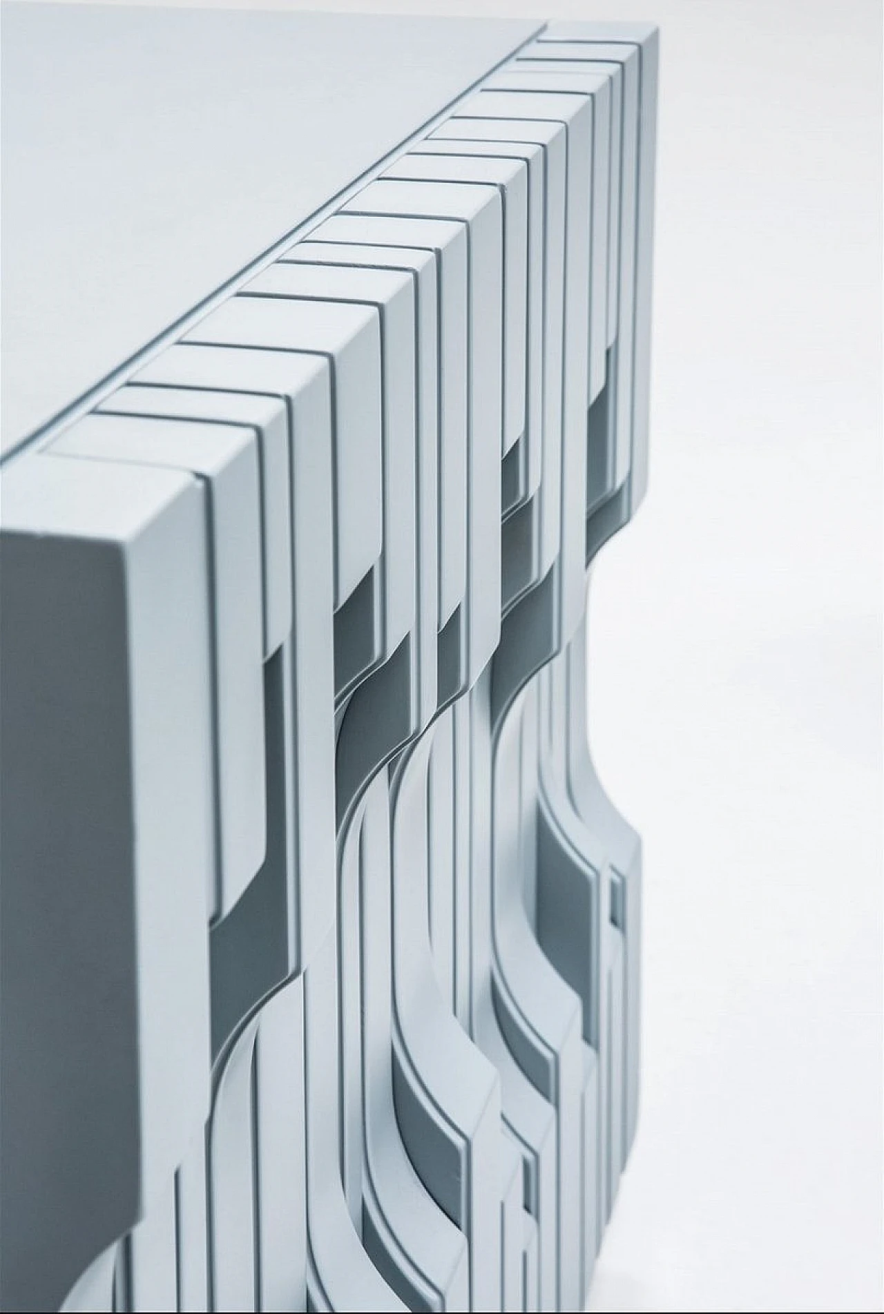 Comodino Norman in legno di L. Frigerio per Frigerio P., anni '60 2