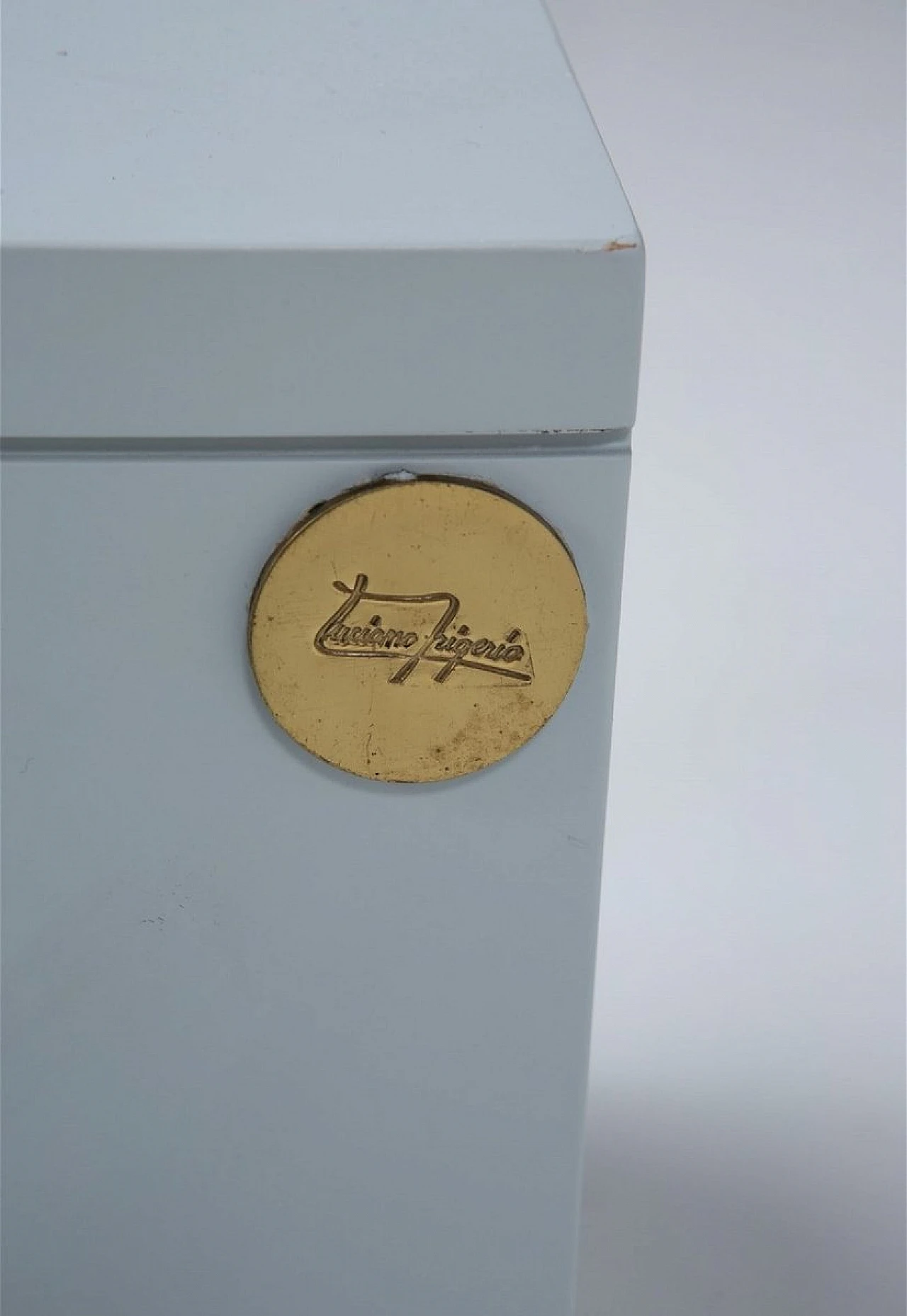 Comodino Norman in legno di L. Frigerio per Frigerio P., anni '60 4