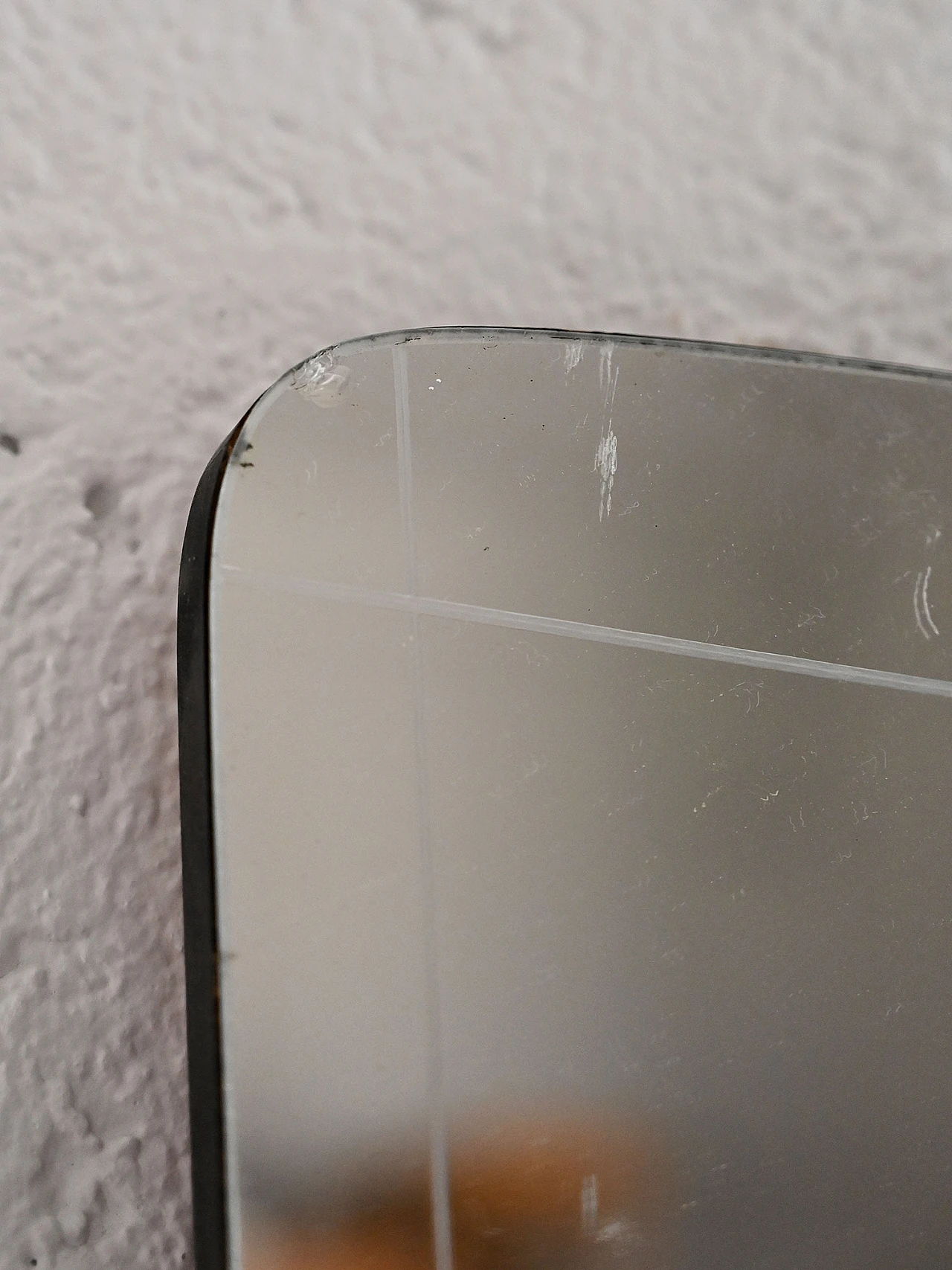 Scandinavian wall mirror, 1960s 3