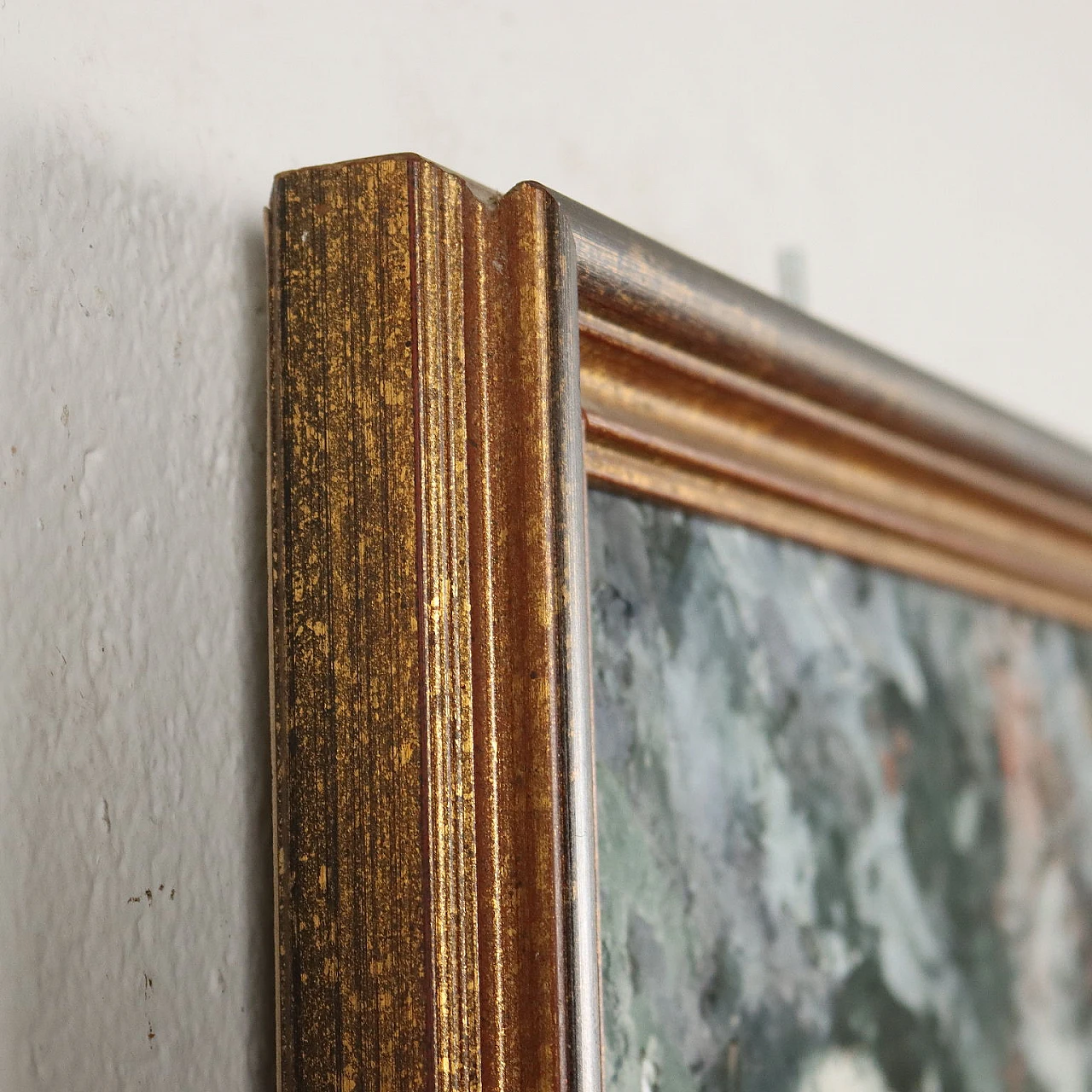 Salvatore Sportelli, Figura seduta, olio su tavola 7