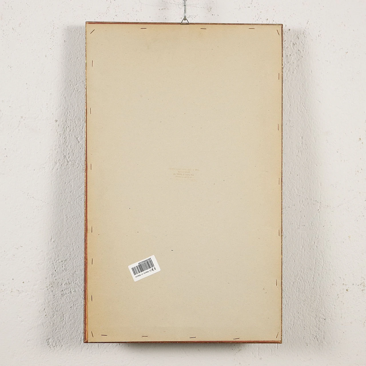 Salvatore Sportelli, Figura seduta, olio su tavola 8