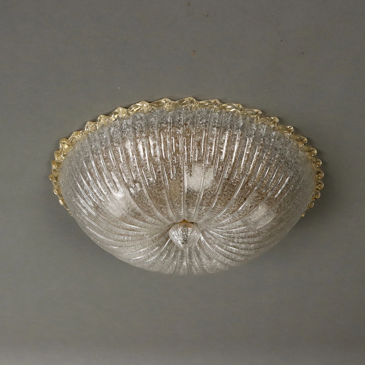 Murano glass ceiling lamp, 1960s 1