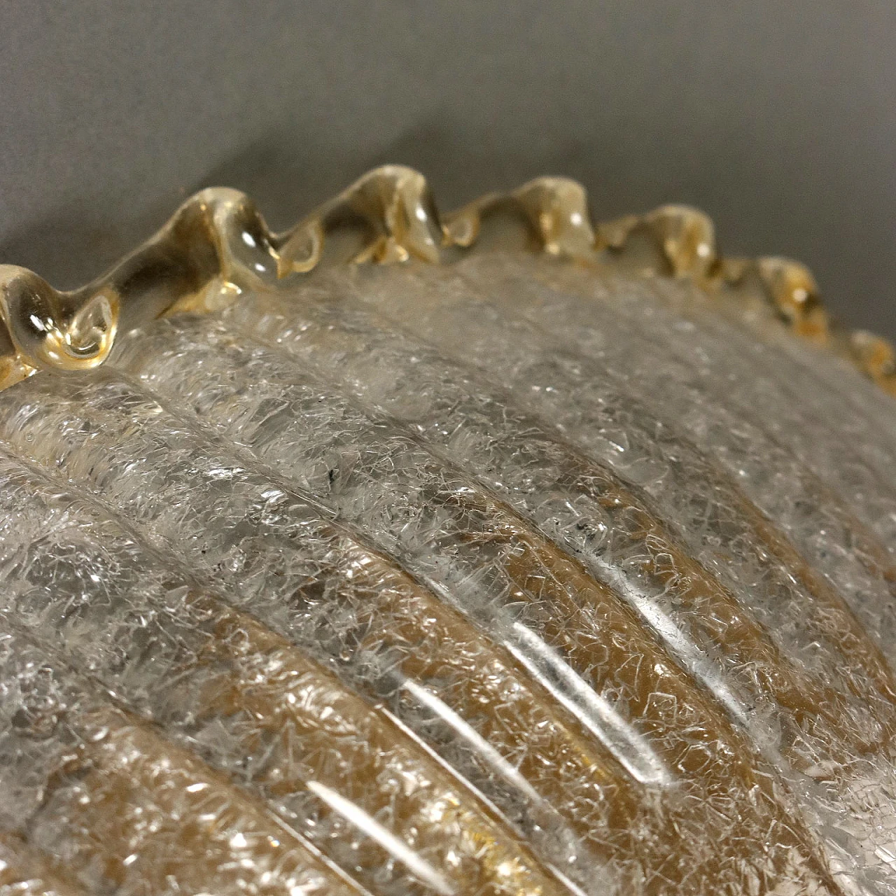 Murano glass ceiling lamp, 1960s 6