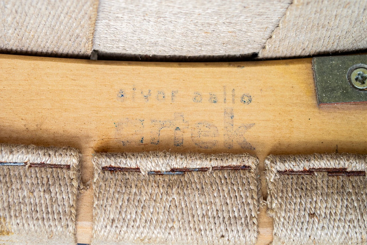 8 Sedie 611 di Alvar Aalto per Artek, anni '70 7