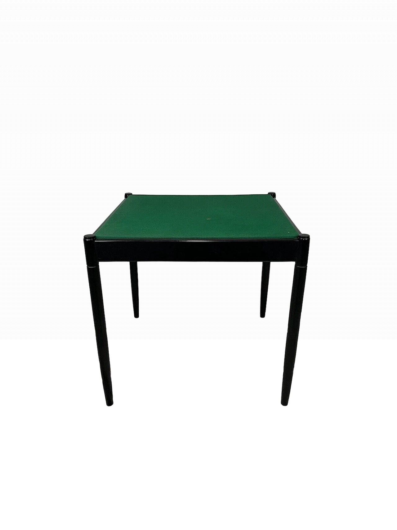Square wooden game table, 1960s 14