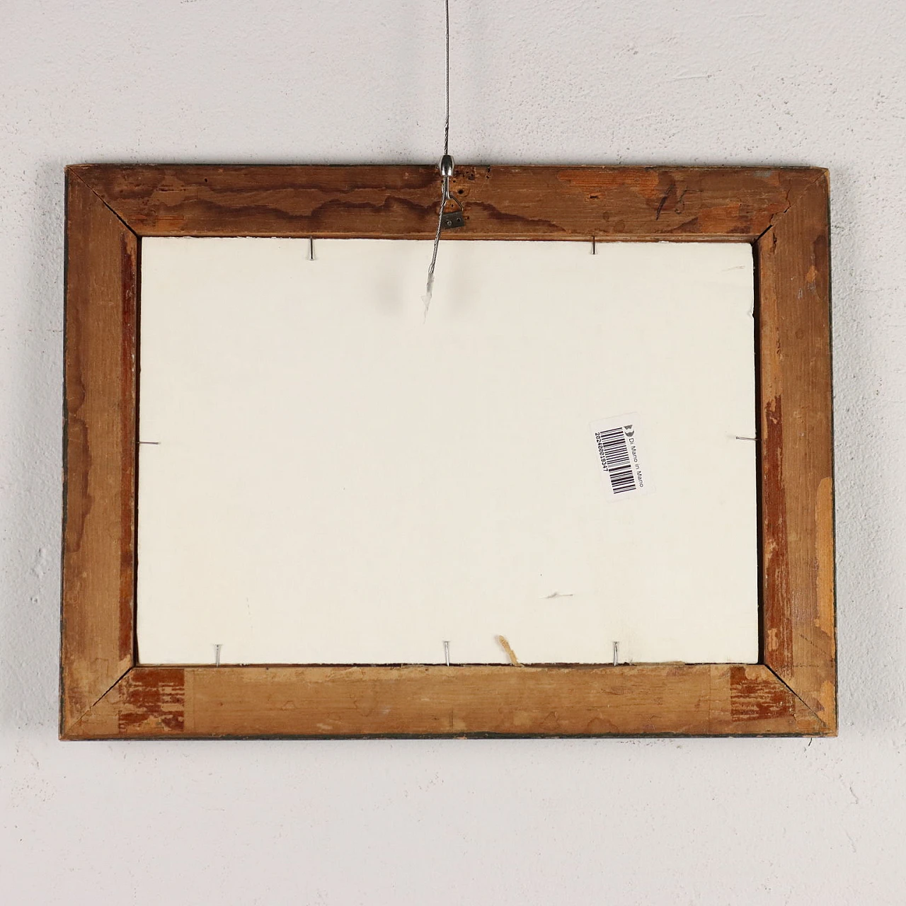 Henry Coleman, Incendio nella campagna, acquerello, 1907 8