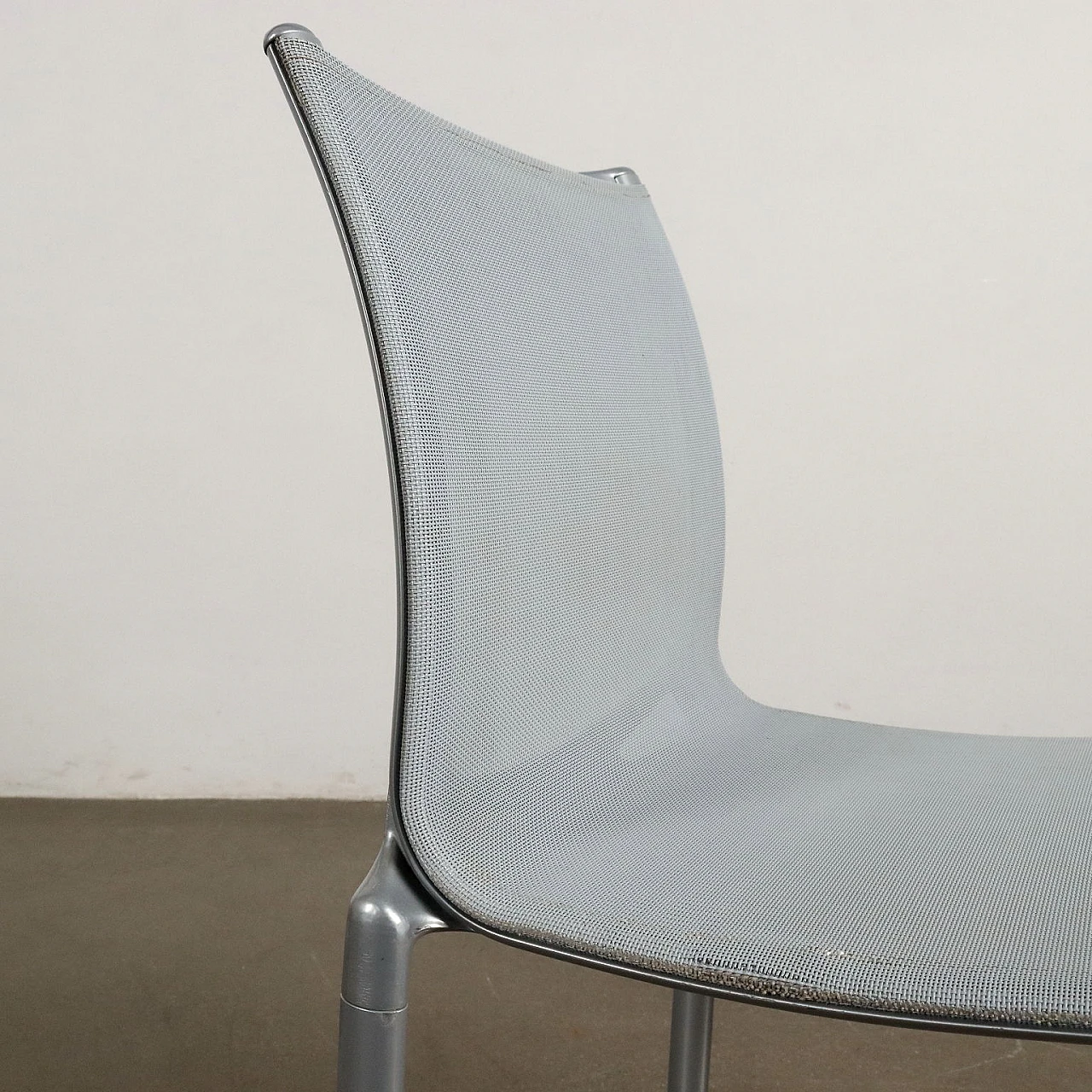 3 Bigframe 441 chairs in aluminum by Alberto Meda for Alias, 2000s 4