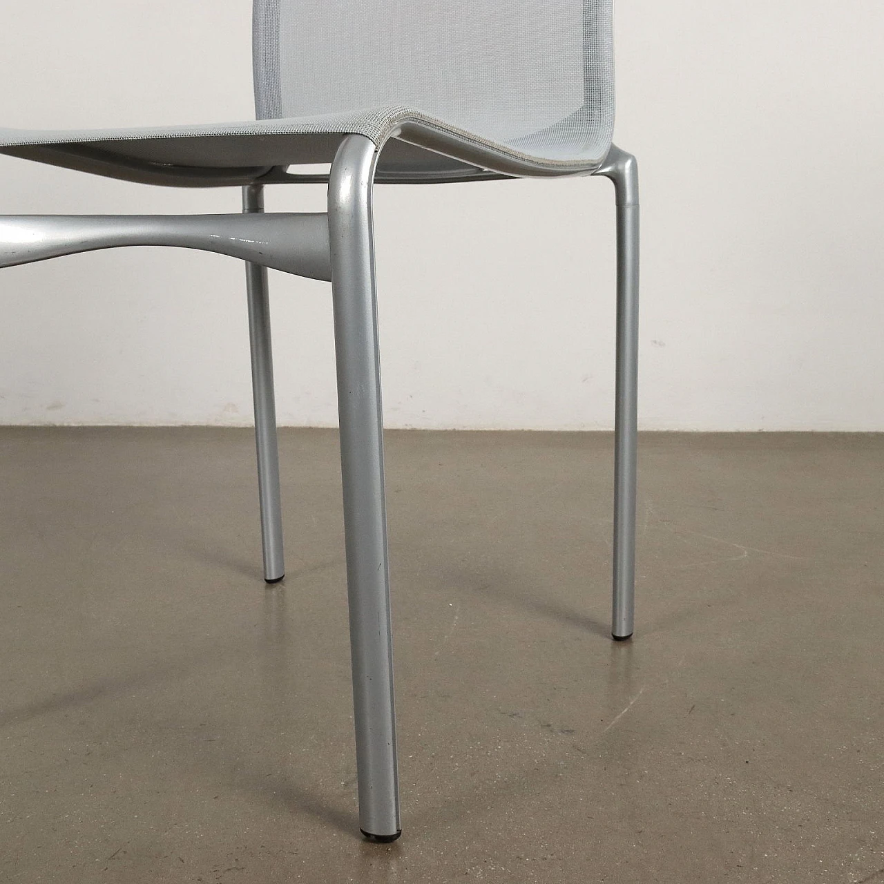 3 Bigframe 441 chairs in aluminum by Alberto Meda for Alias, 2000s 6