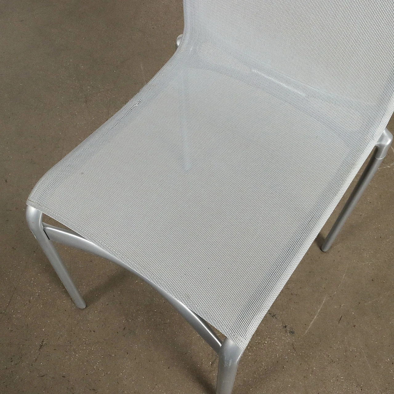 3 Bigframe 441 chairs in aluminum by Alberto Meda for Alias, 2000s 8