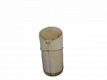 Stained spruce shop cabinet, 1950s