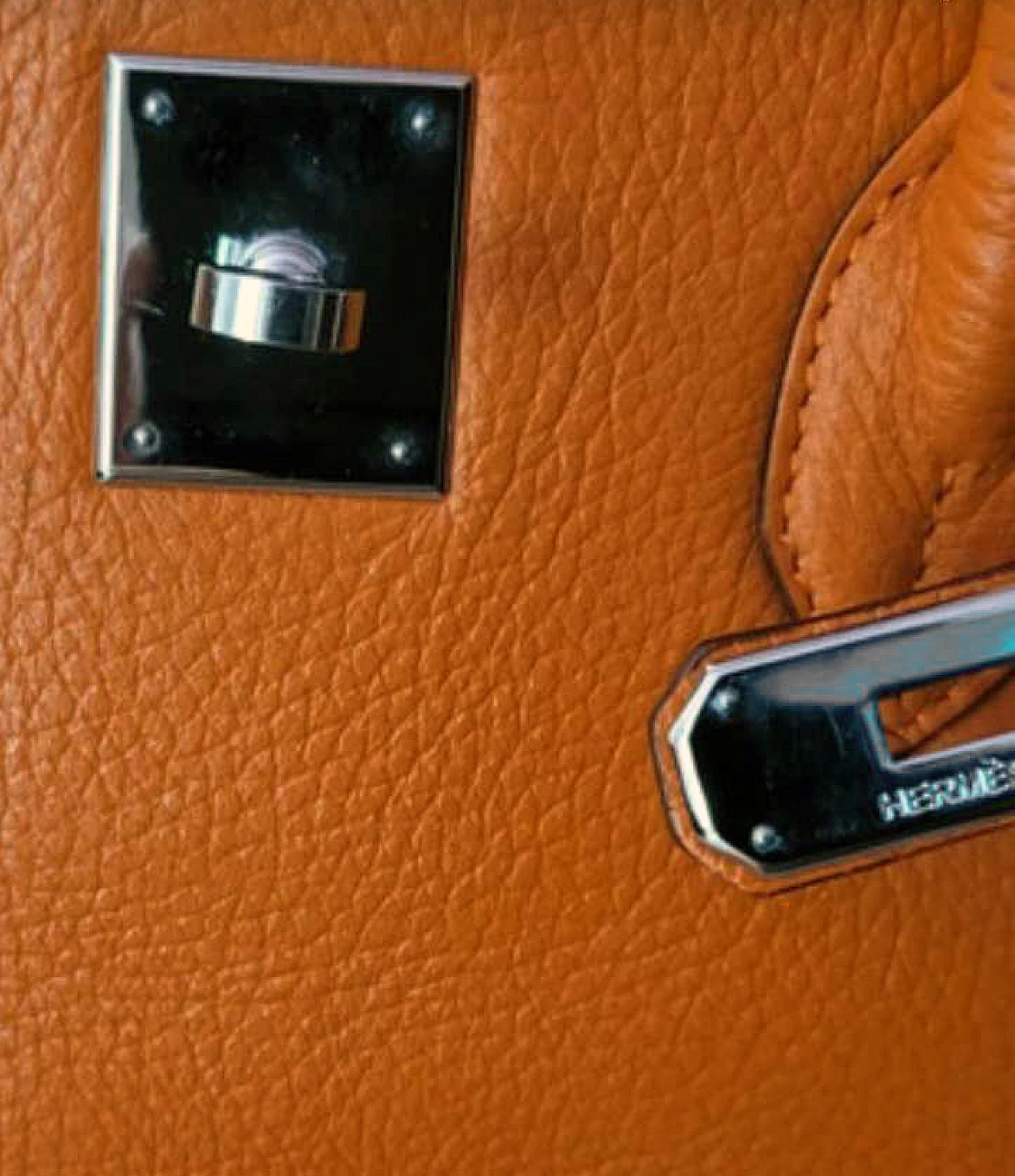 Hermes Birkin 35 Clémence leather bag 4